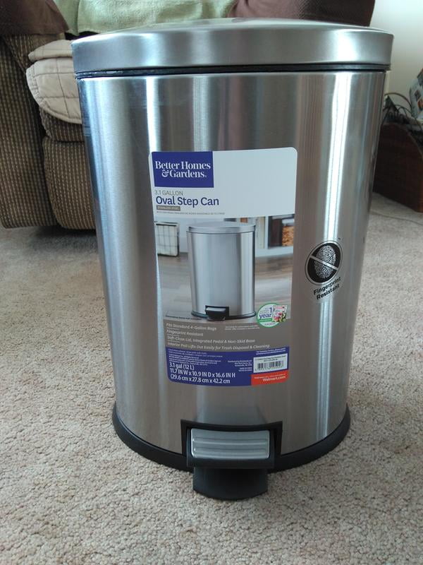 Better Homes & Gardens 3.1 Gal / 12l Stainless Steel Oval Kitchen