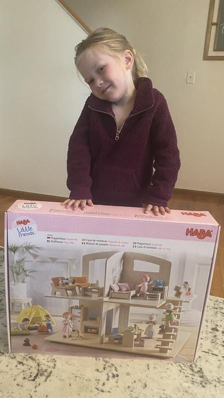 HABA 301988 Little Friends Dollhouse Furniture Master Bedroom Set HABA 301988 Little Friends Dollhouse Furniture Master Bedroom Set