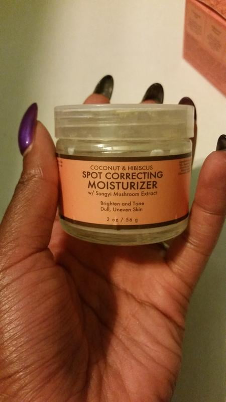 shea moisture spot correcting moisturizer