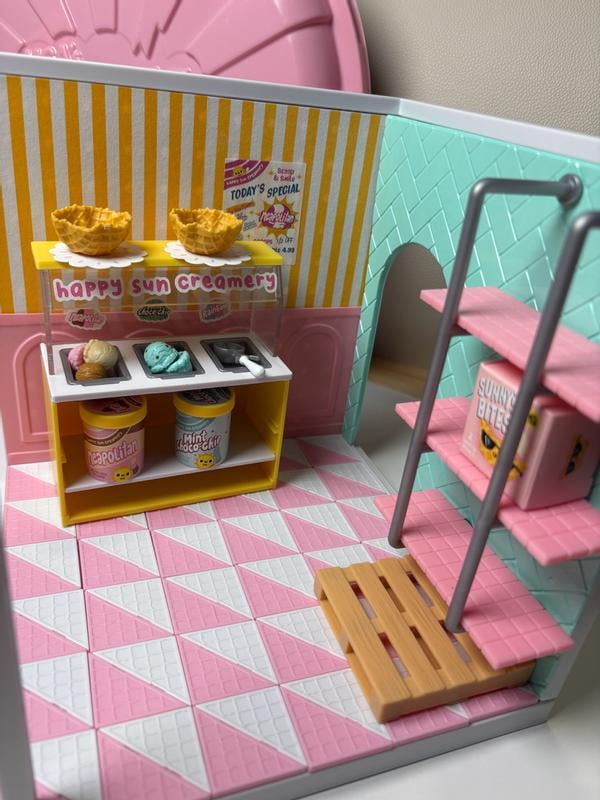 MGA Miniverse Make It Mini Spaces – Pack Heladería, Manualidades DIY Personalizables Para Niños 8+