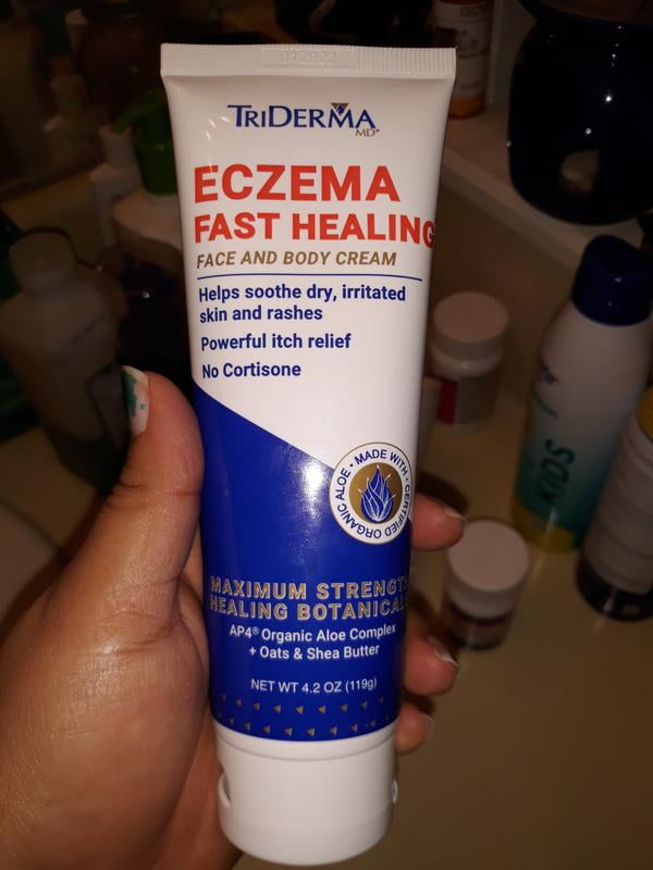 Triderma Md Eczema Fast Healing Face And Body Lotion With Bonus Tube 4 2 Oz Walmart Com Walmart Com