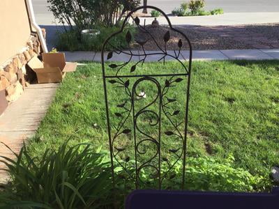 Best Choice Products 60x15in Iron Arched Garden Trellis Fence Panel W Branches Birds For Climbing Plants Com - Suncast Grand View 35 75 In Resin Garden Fence Best Choice Products 60x15in Iron Arched Garden Trellis Fence Panel W Branches Birds For Climbing Plants Com - Suncast Grand View 35 75 In Resin Garden Fence
