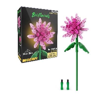 Brickcraft Bricktanicals Dahlia Building Kit (100-Piece Set