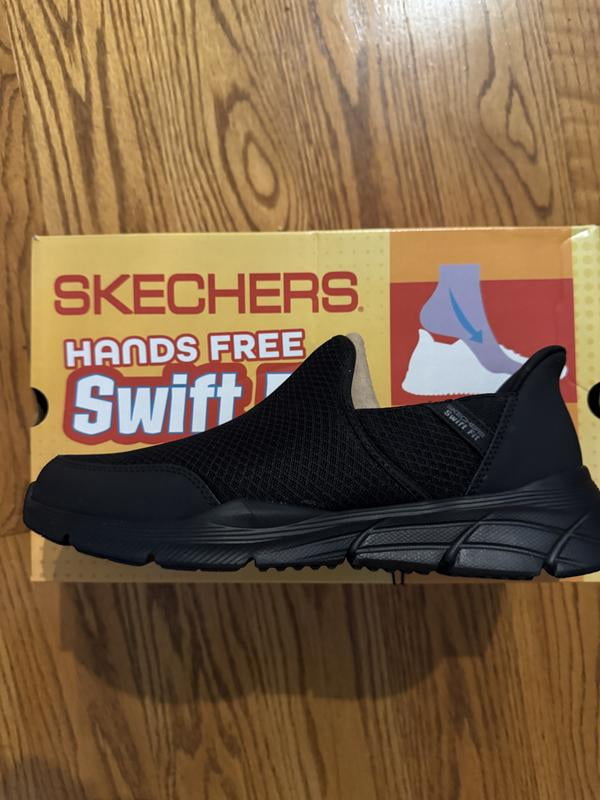 Skechers Men\'s Equalizer Hands Free Swift Fit Slip-On Sneaker - Size 10.5 Black Skechers Men main image 4