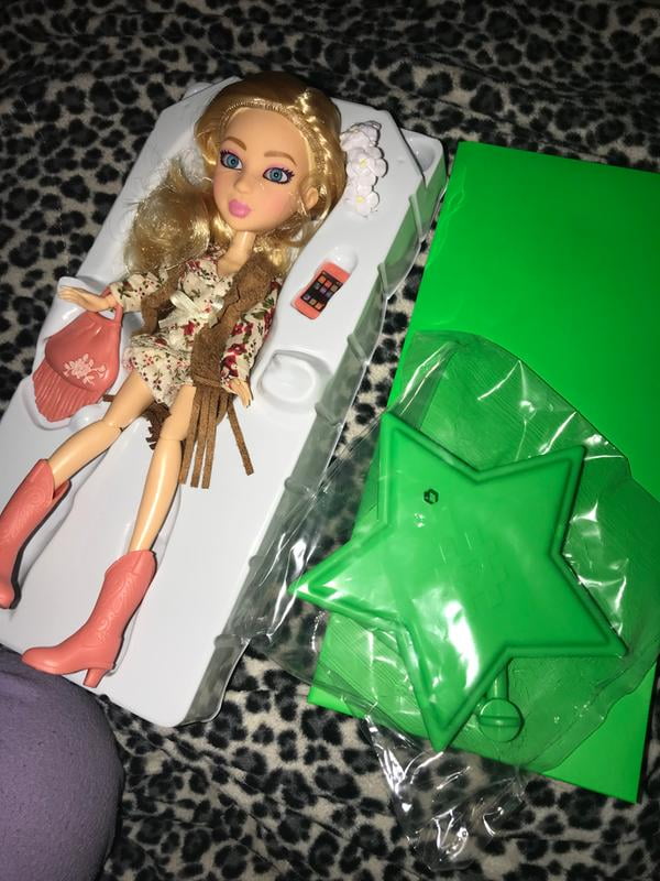 Snapstar Aspen Fashion Puppe, 25 Cm, Blond – Mit Zubehör & Grünem Bildschirm
