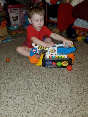 vtech baby scoop and play excavator