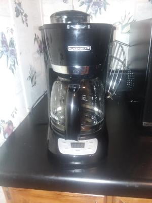 BLACK+DECKER 12-Cup* QuickTouch Programmable Coffeemaker, Black, CM1060B -  AliExpress