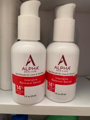 alpha skin care intensive renewal serum