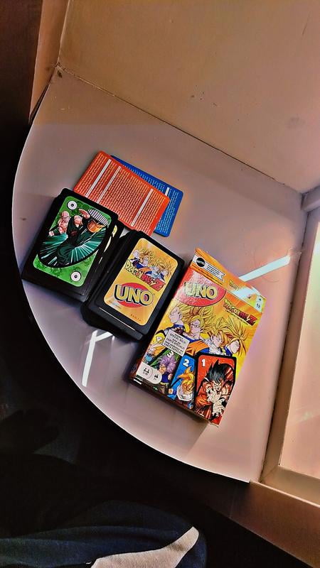 UNO Dragon Ball Z Game by Mattel, 112 Themed Cards (7+ Years), Includes  Unique Goku Wild Card - Walmart.com