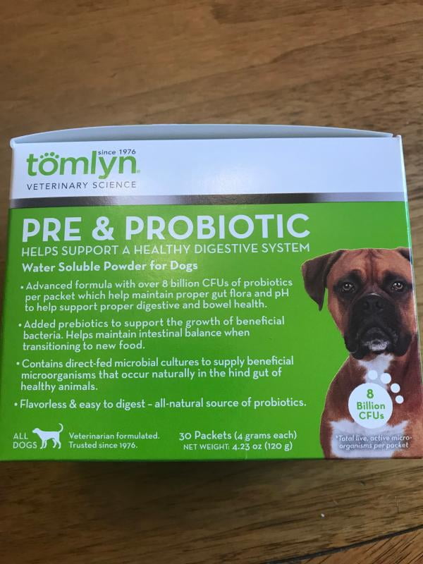 tomlyn pre & probiotic powder for dogs