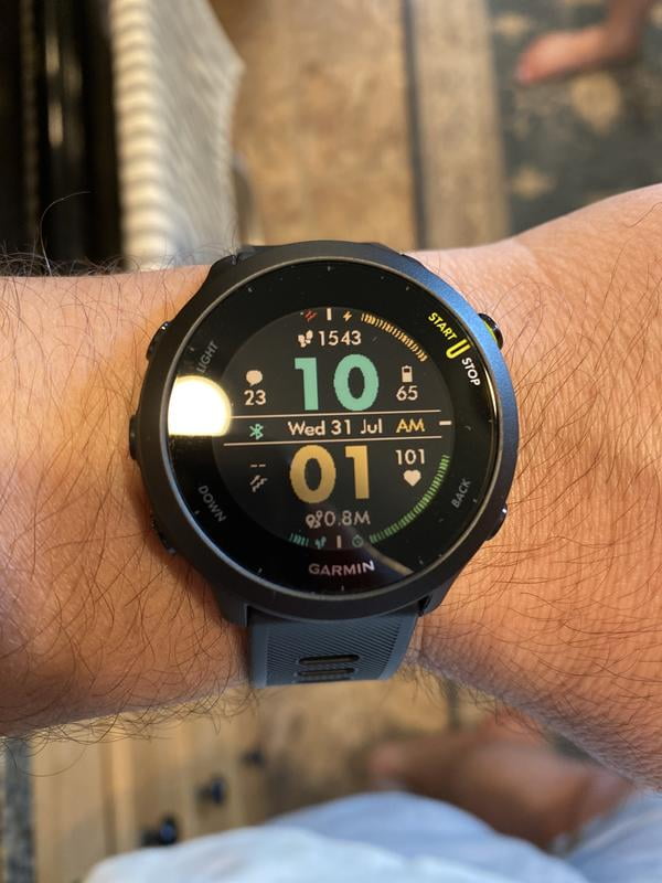 Garmin Forerunner 55 Smart GPS Running Watch, Daily Garmin Forerunner 55 Smart GPS Running Watch, Daily
