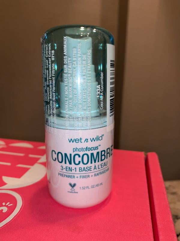 Wet N Wild Photo Focus Primer Water 'Ros? Addiction' – Make-up Primer Als Sprühwasser