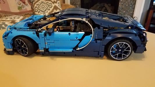 LEGO Technic Bugatti Chiron 42083 Race Car Building Kit and