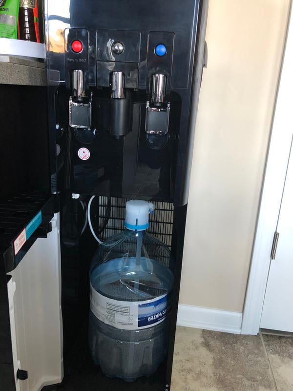 Primo Htrio Coffee K-Cup Water Dispenser Bottom Loading, Hot/Cold  Temperature, Black 