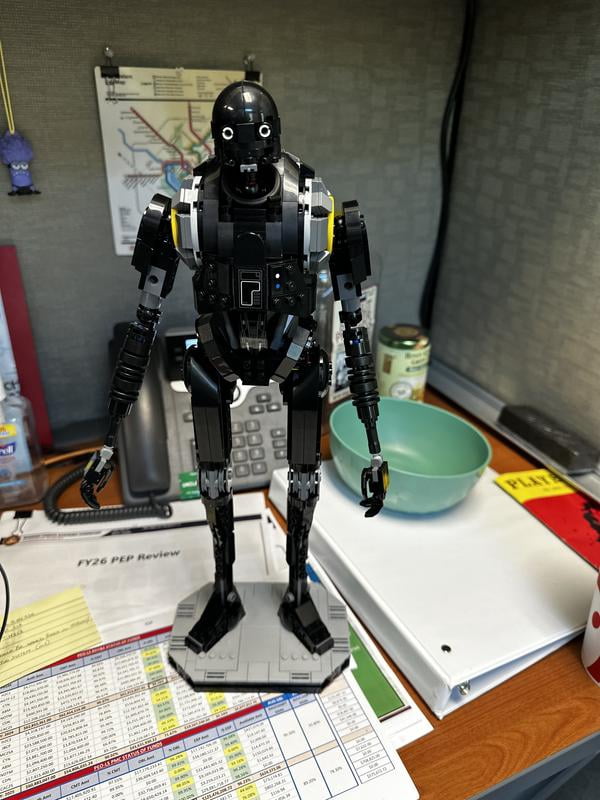 LEGO, Star Wars: Andor K-2SO Security Droid, 75434, 845 Pieces