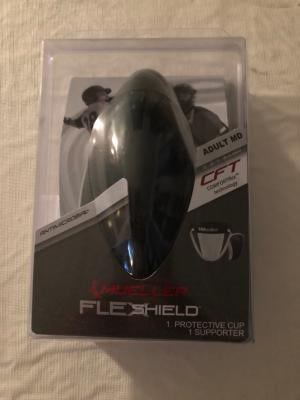 Coque De Protection Mueller Flex Shield Avec Support, Adulte XXL, Neuve, Pour Baseball