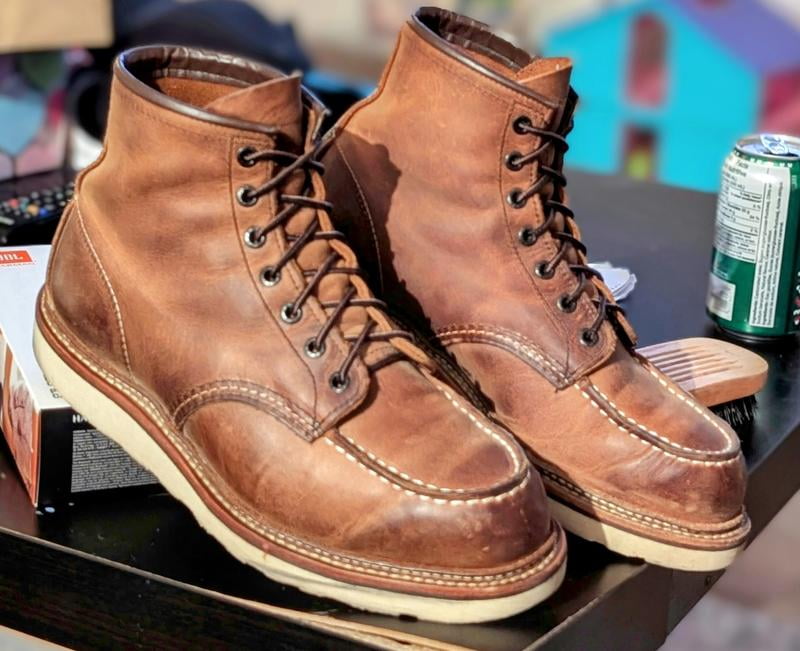 靴 Red Wing 1907 CLASSIC WORK 6\"MOC-TOE 8847 6