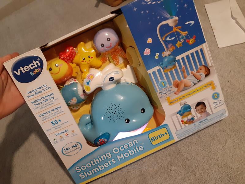 vtech baby soothing lights musical mobile