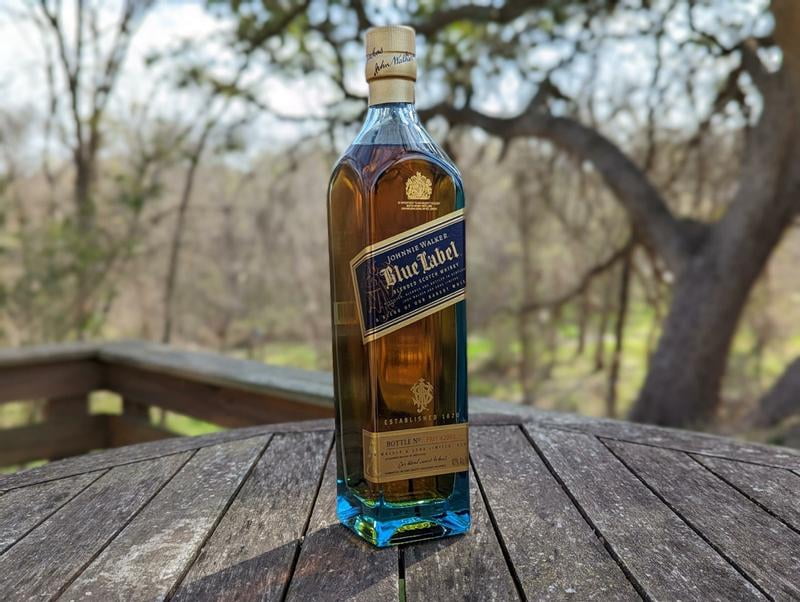 Johnnie Walker Blue Label Blended Scotch Whisky, 750 mL, 40% ABV