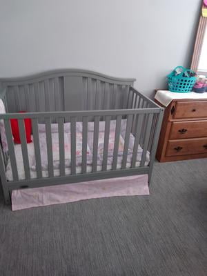 They provide storage for bedding and essentials in small nurseries and roll neatly under most cribs to keep your space neat. graco solano 4 in 1 convertible crib with drawer pebble gray