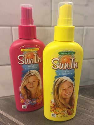 sun in hair product