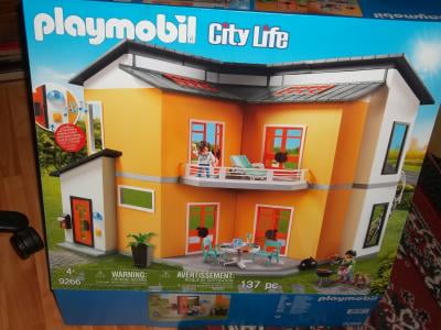 Playset City Live Modern House Playmobil 9266