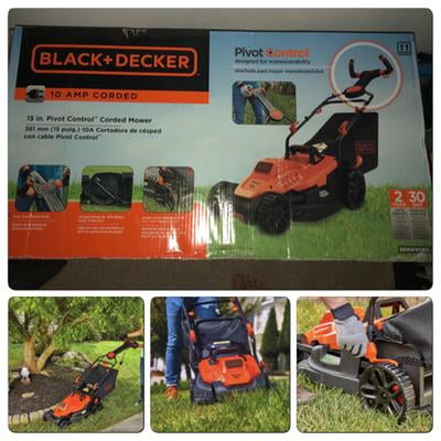 BLACK+DECKER BEMW472BH 10A 15 Electric Lawn Mower - Sears Marketplace