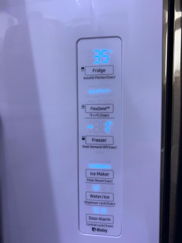 Samsung Rf28r7351sr 27 8 Cu Ft Stainless 4 Door French Door Refrigerator Walmart Com