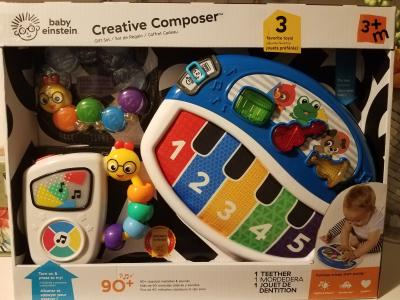 baby einstein creative composer musical toy gift set