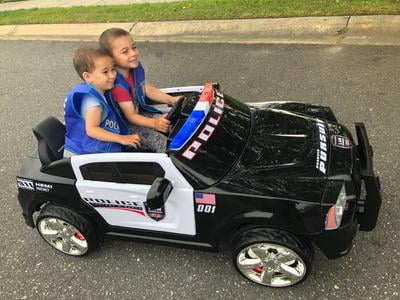 kid trax dodge pursuit police car parts