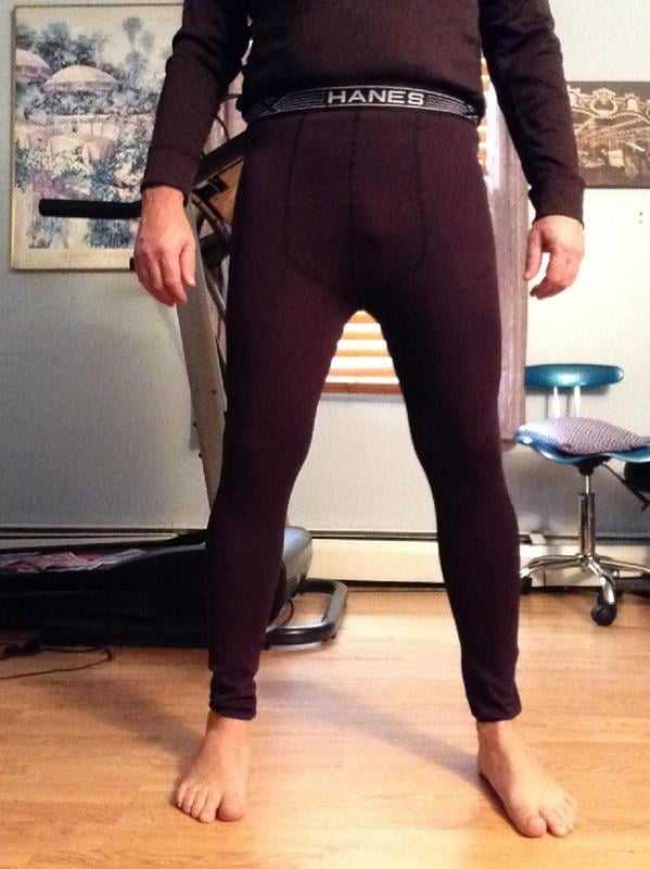 M-XL Hanes Men/'s Tec ComfortGear X-Temp Active Compression Tights 2 COLORS