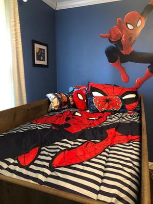 walmart spiderman comforter