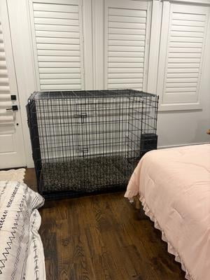 MidWest Homes For Pets Wire Dog Crate, 54x37x45