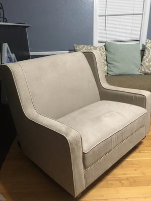 double rocker with ottoman