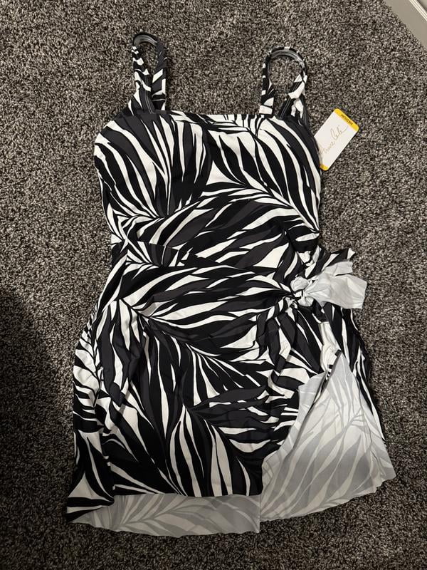 sam's club swim dress Anne Cole Wrap Tie Swim Dress