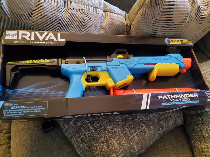 Customer reviews for Nerf Rival Pathfinder XXII-1200 Blaster, 12