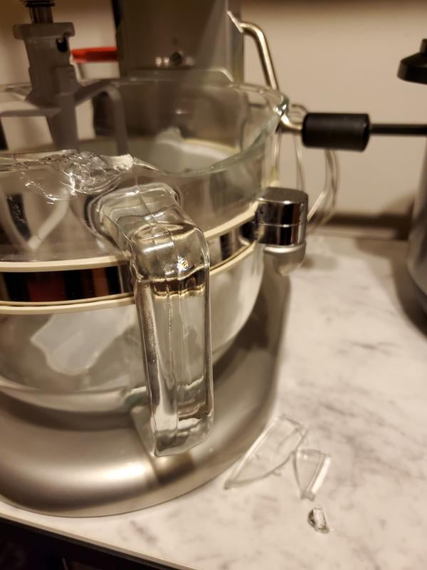 W10532186 - KitchenAid Stand Mixer 6 Qt Glass Bowl