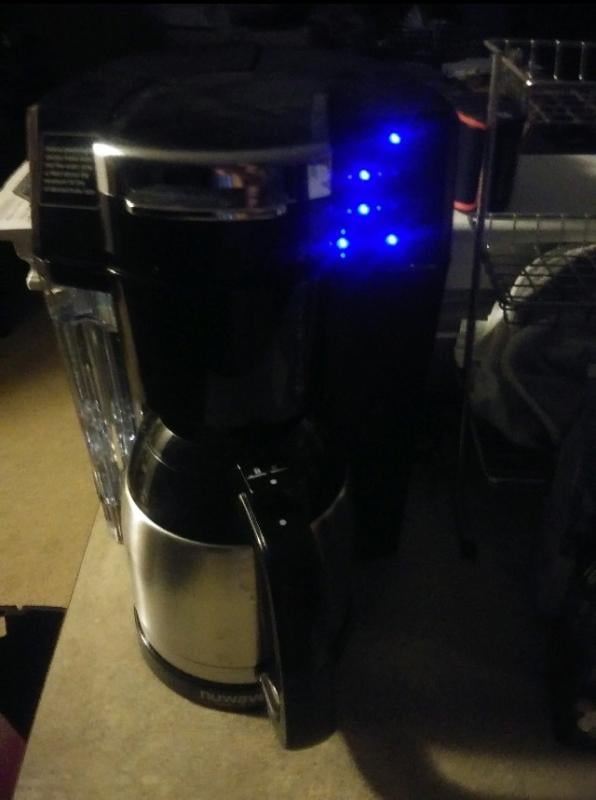 NuWave BruHub Single Serve/Full Pot Smart Coffee Maker Brewer Machine  System 