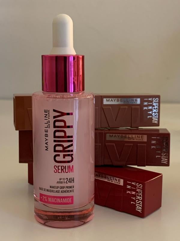 Maybelline Grippy Serum Makeup Grip Primer, 2% Niacinamide, 1 Kit