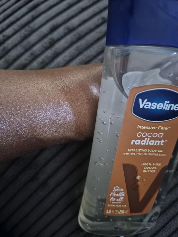 Huile Gel Corps Vaseline Intense Care Cocoa Radiant - 100% Naturel - Ultra Hydratant