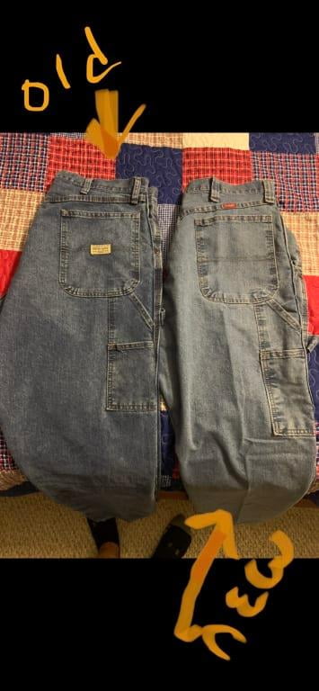 Walmart wrangler carpenter jeans Clearance