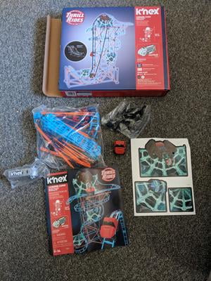 knex thrill rides cobweb curse