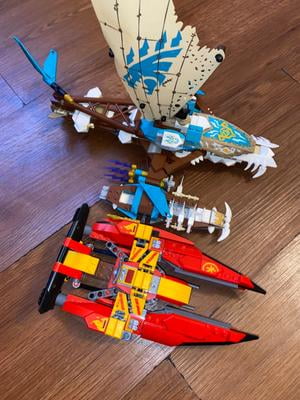 LEGO, NINJAGO Catamaran Sea Battle, 71748, 780 Pieces - Walmart.com