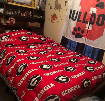 Georgia Bulldogs Bedding Accessories - Bedding Design Ideas