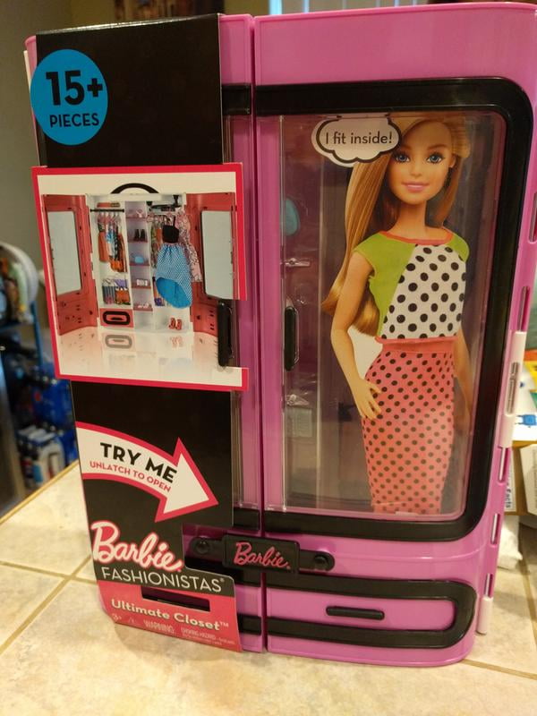 closet de barbie walmart