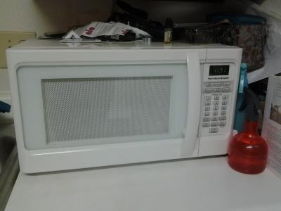 230 volt microwave for export: Muave' small microwave 17.3 w x