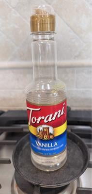 4 pack) Torani Original Vanilla Flavored Syrup, 12.7 fl oz