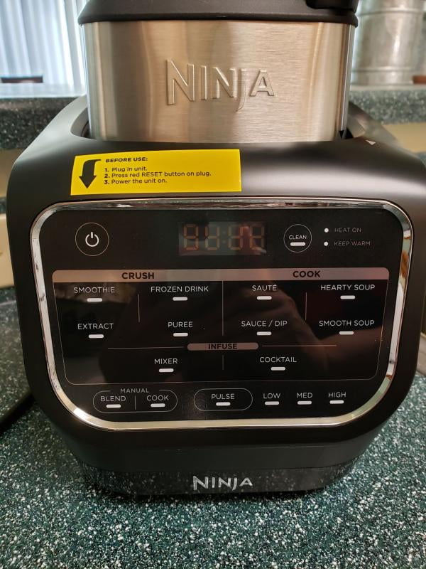  Ninja HB152 Foodi Heat-iQ Blender, 64 oz, Black : Home
