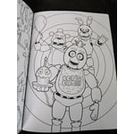Five Nights at Freddy's Glow in the Dark Coloring Book, (Paperback ...