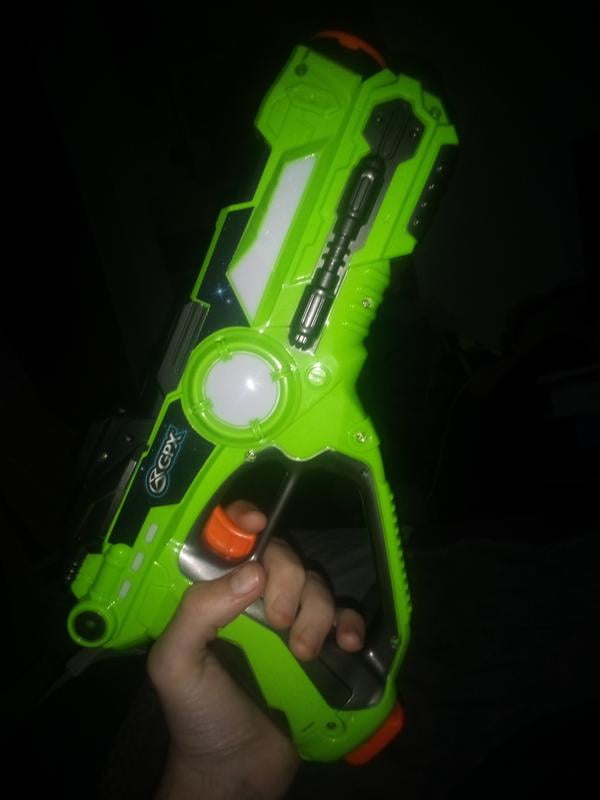 GPX Infrared Laser Tag Guns, 2 Blaster Set with 4 Modes and 180 ft